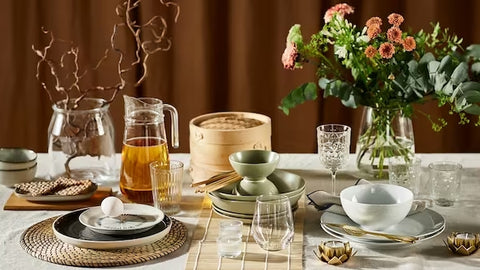 dinnerware glassware