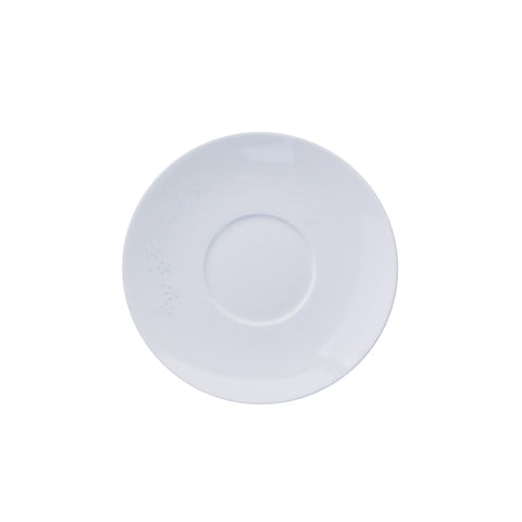 LINGLONG Small Flower 2 Piece Coffee Cup and Saucer Set