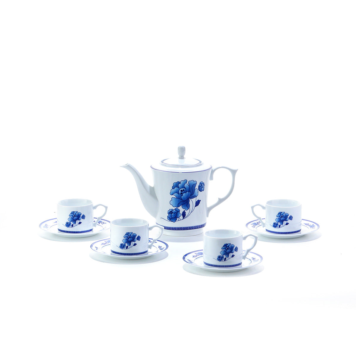 QINGYUN 9 Piece Tea Set