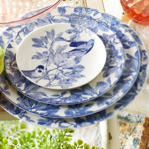 Blue & White Porcelain Plate