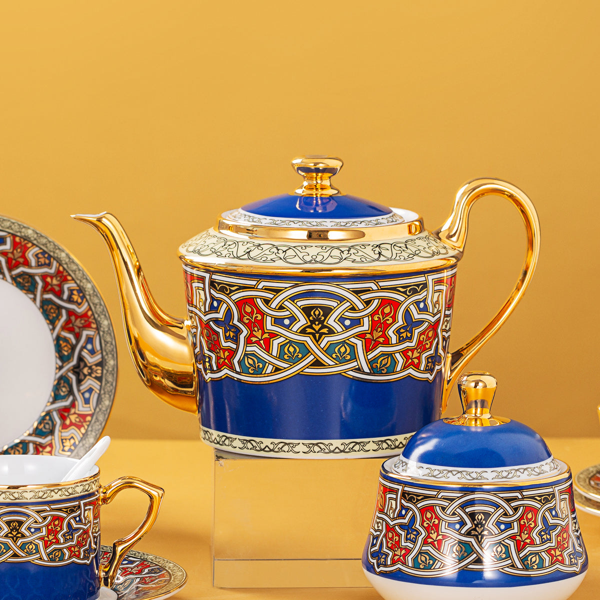 Blue Tajik · 20-Piece Coffee Service — detail view 1