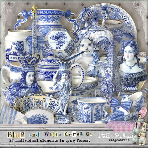 Blue and white porcelain