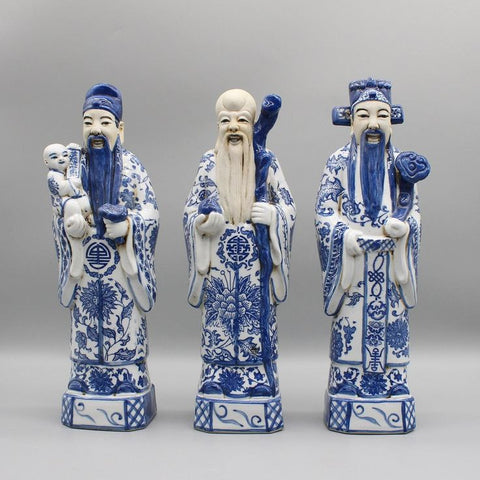 Old Chinese porcelain figurines