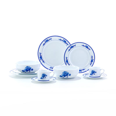 QINGYUN Coffee Cup and Dinnerware Set 10 Piece