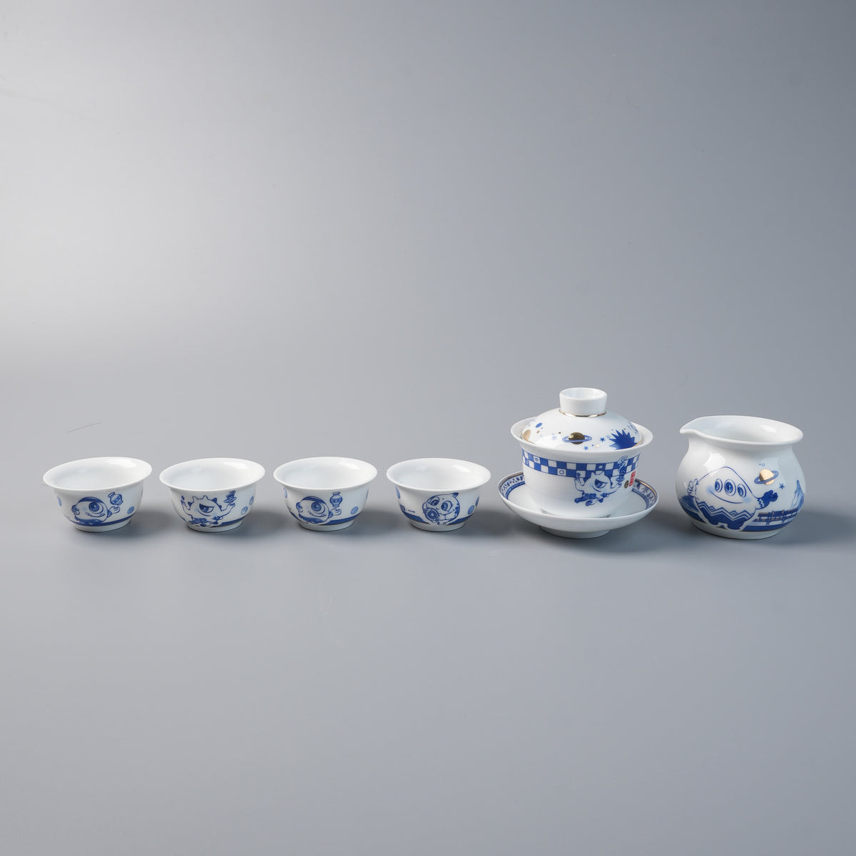 Battle of Balls Collaboration · 6-Piece Gongfu Tea Set — detail view 1