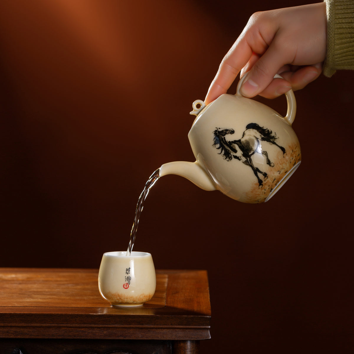 Spring Triumph · 3-Piece Tea Set — detail view 2