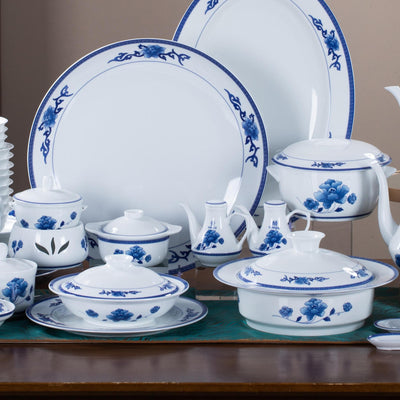 Azure Harmony · 128-Piece Dinner Service — detail view 1