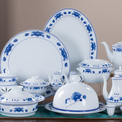 Peony Splendour · 128-Piece Dinner Service — detail view 1